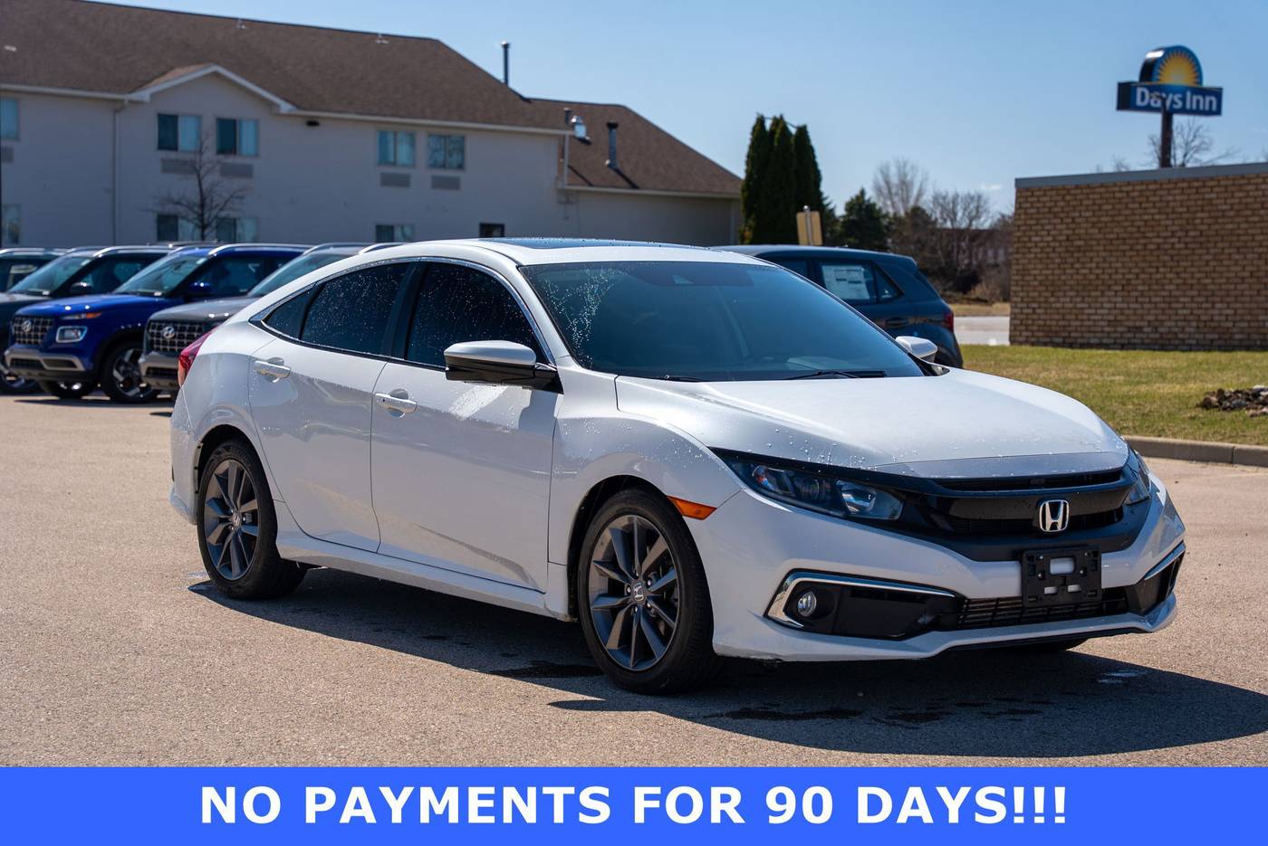2021 Honda Civic EX — Sedan — 47,752 mi — Mount Pleasant, WI