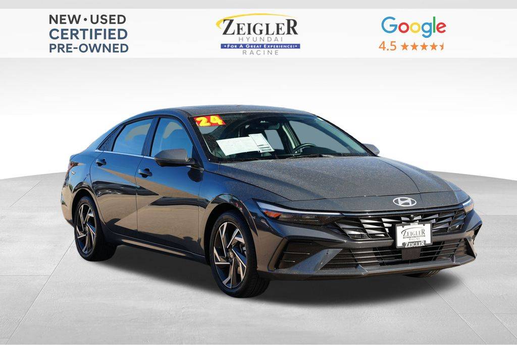 2024 Hyundai Elantra Limited — Sedan — 10,471 mi — Mount Pleasant, WI
