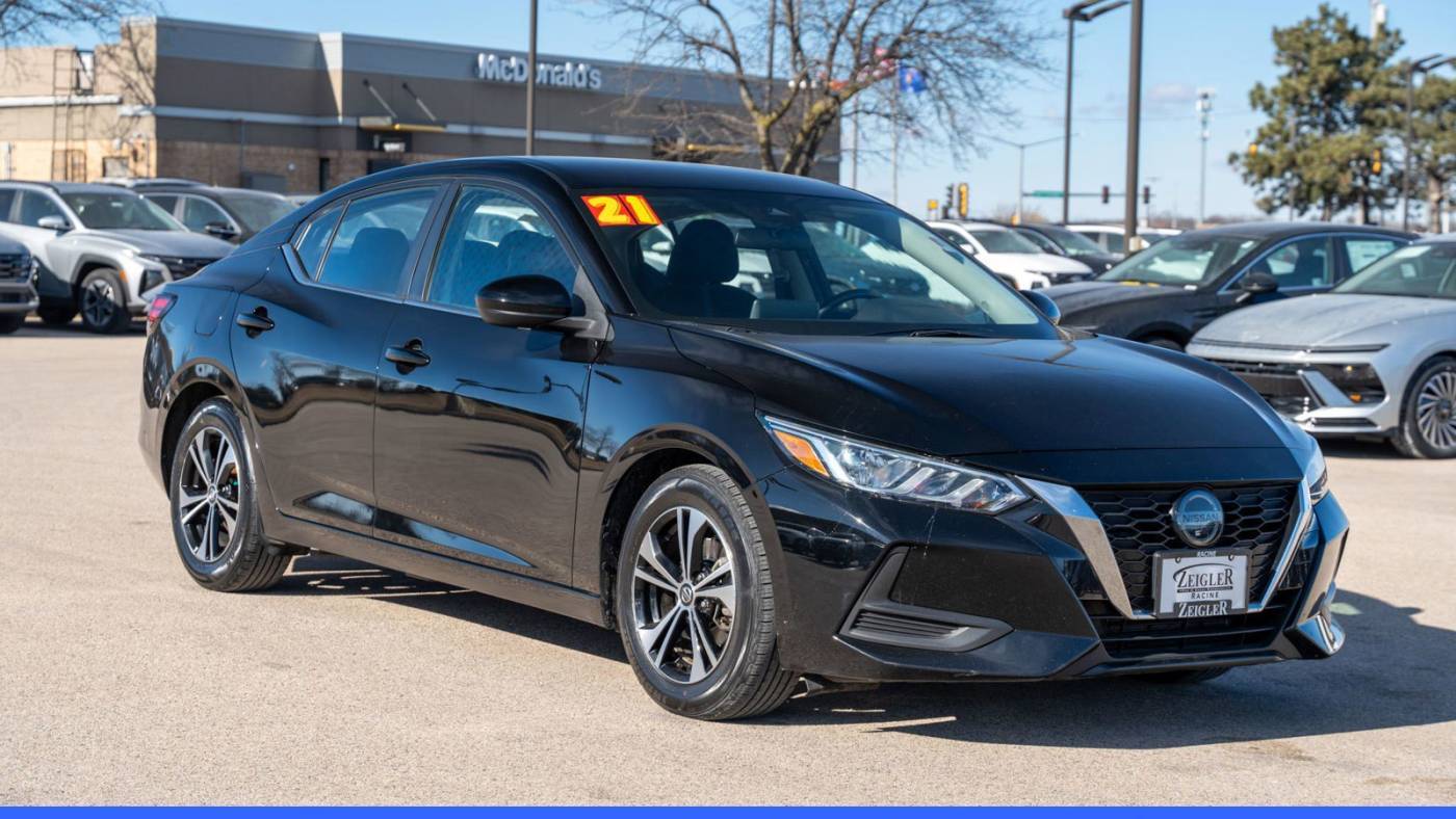 2021 Nissan Sentra SV — Sedan — 51,519 mi — Mount Pleasant, WI