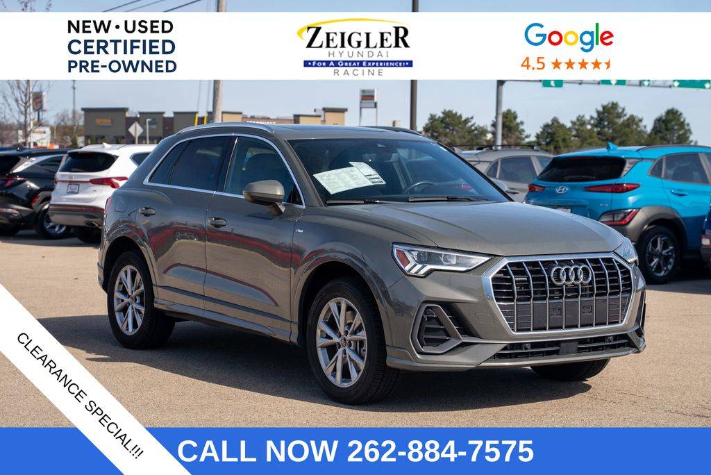2024 Audi Q3 S line Premium — SUV — 22,914 mi — Mount Pleasant, WI