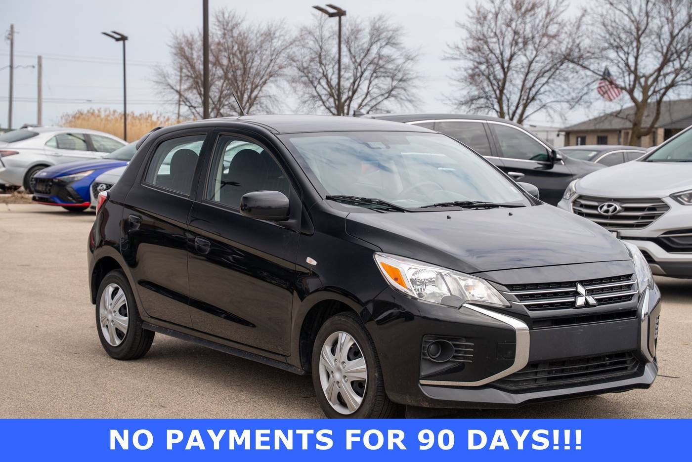 2021 Mitsubishi Mirage ES — Hatchback — 59,606 mi — Mount Pleasant, WI