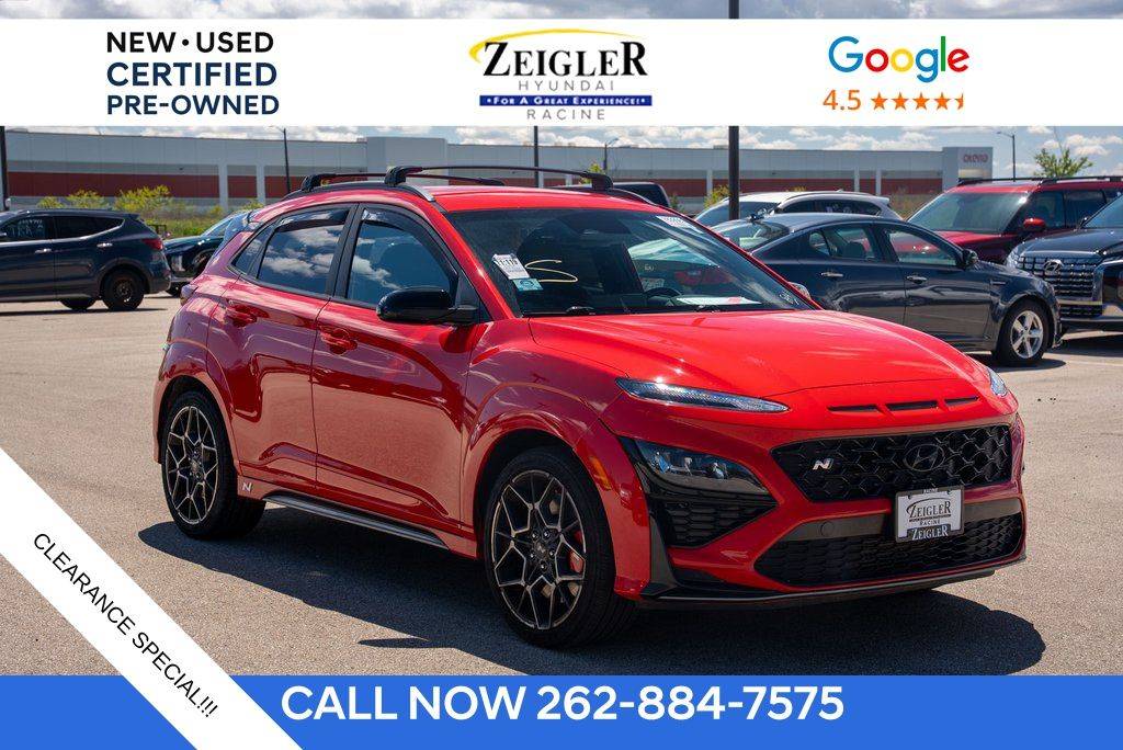 2022 Hyundai Kona N — SUV — 62,032 mi — Mount Pleasant, WI
