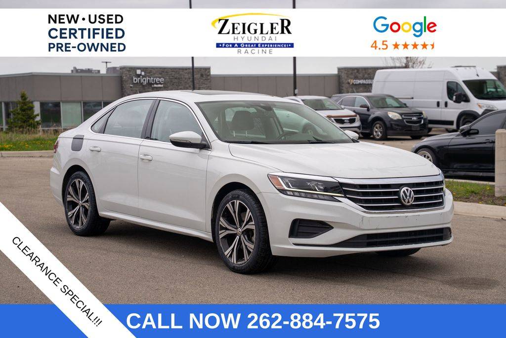 2021 Volkswagen Passat SE — Sedan — 74,124 mi — Mount Pleasant, WI