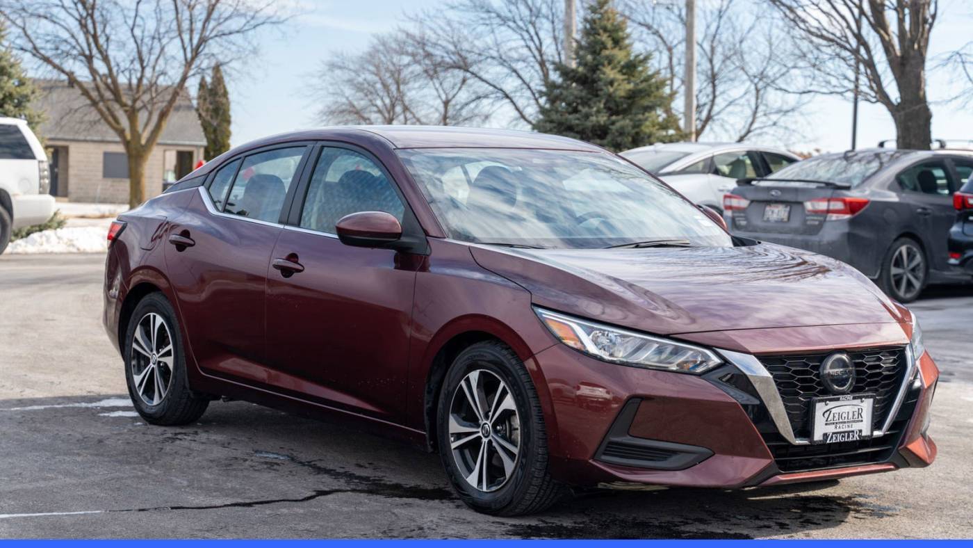 2022 Nissan Sentra SV — Sedan — 58,208 mi — Mount Pleasant, WI