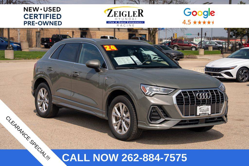 2024 Audi Q3 S line Premium — SUV — 27,821 mi — Mount Pleasant, WI