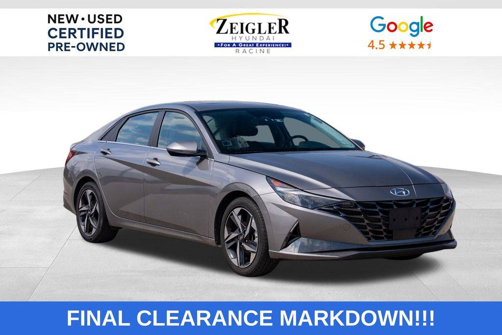 2023 Hyundai Elantra Hybrid Limited — Sedan — 73,966 mi — Mount Pleasant, WI