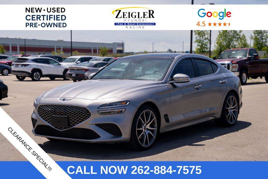2022 Genesis G70 2.0T — Sedan — 24,254 mi — Mount Pleasant, WI