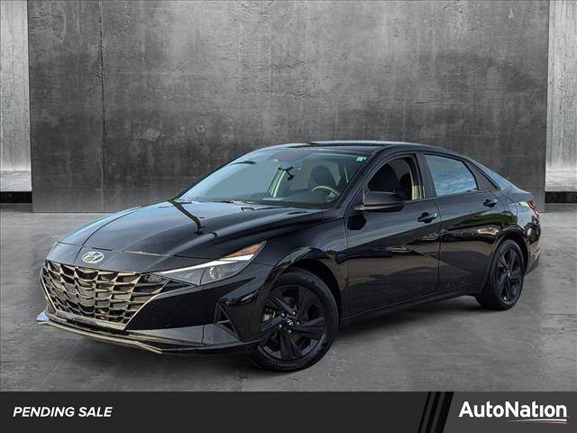 2023 Hyundai Elantra Hybrid Blue — Sedan — 27,579 mi — Savannah, GA