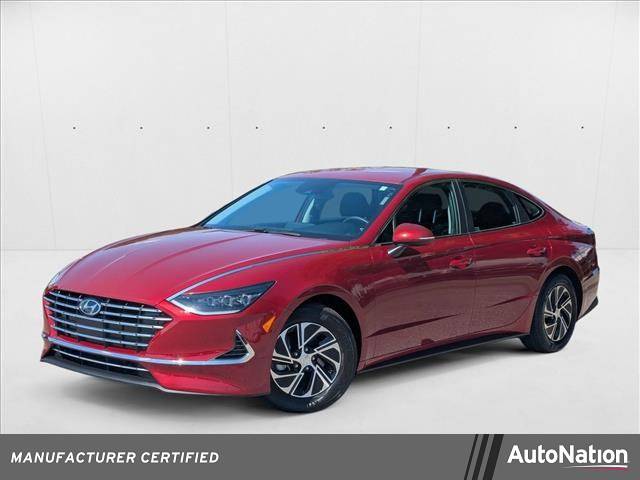 2023 Hyundai Sonata Hybrid Blue — Sedan — 44,230 mi — Columbia, SC