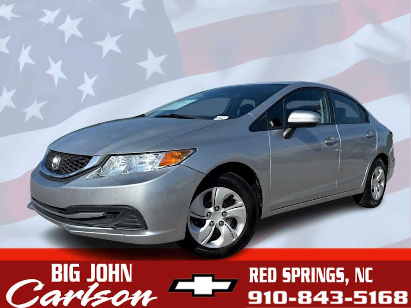 2015 Honda Civic LX — Sedan — 147,510 mi — Red Springs, NC