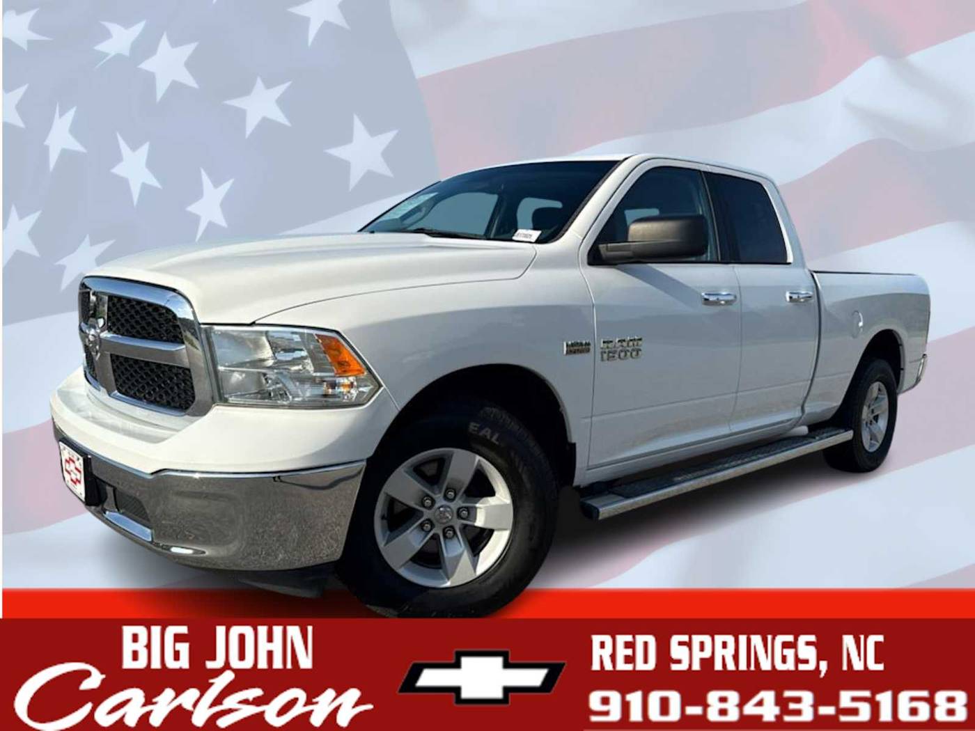 2018 Ram 1500 SLT — Pickup Truck — 109,654 mi — Red Springs, NC