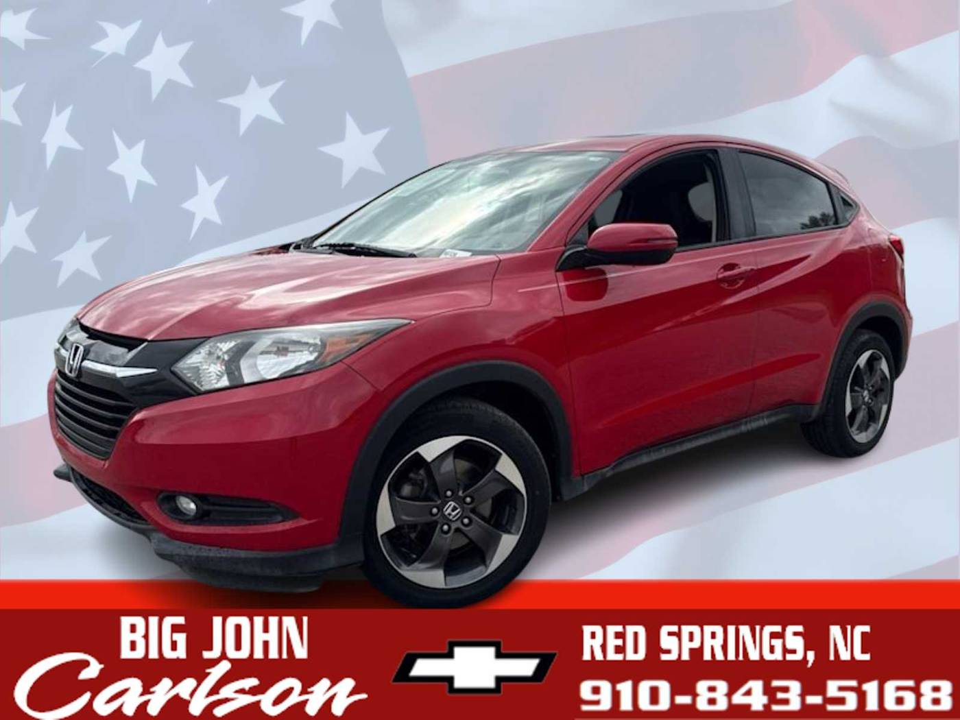 2018 Honda HR-V EX — SUV — 117,576 mi — Red Springs, NC