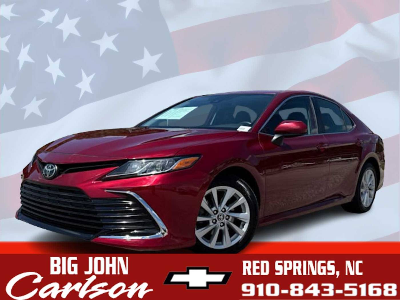 2022 Toyota Camry LE — Sedan — 52,206 mi — Red Springs, NC