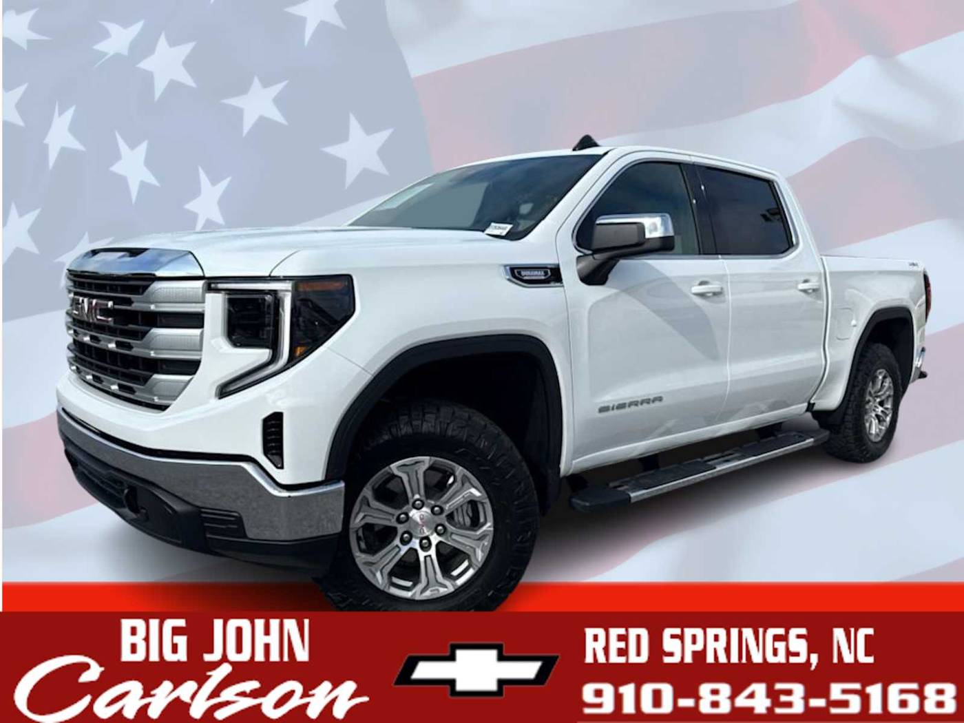 2025 GMC Sierra 1500 SLE — Pickup Truck — 4,947 mi — Red Springs, NC