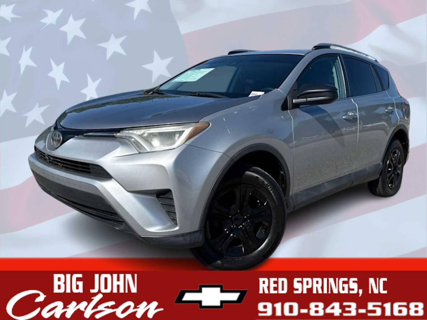 2018 Toyota RAV4 LE — SUV — 59,446 mi — Red Springs, NC