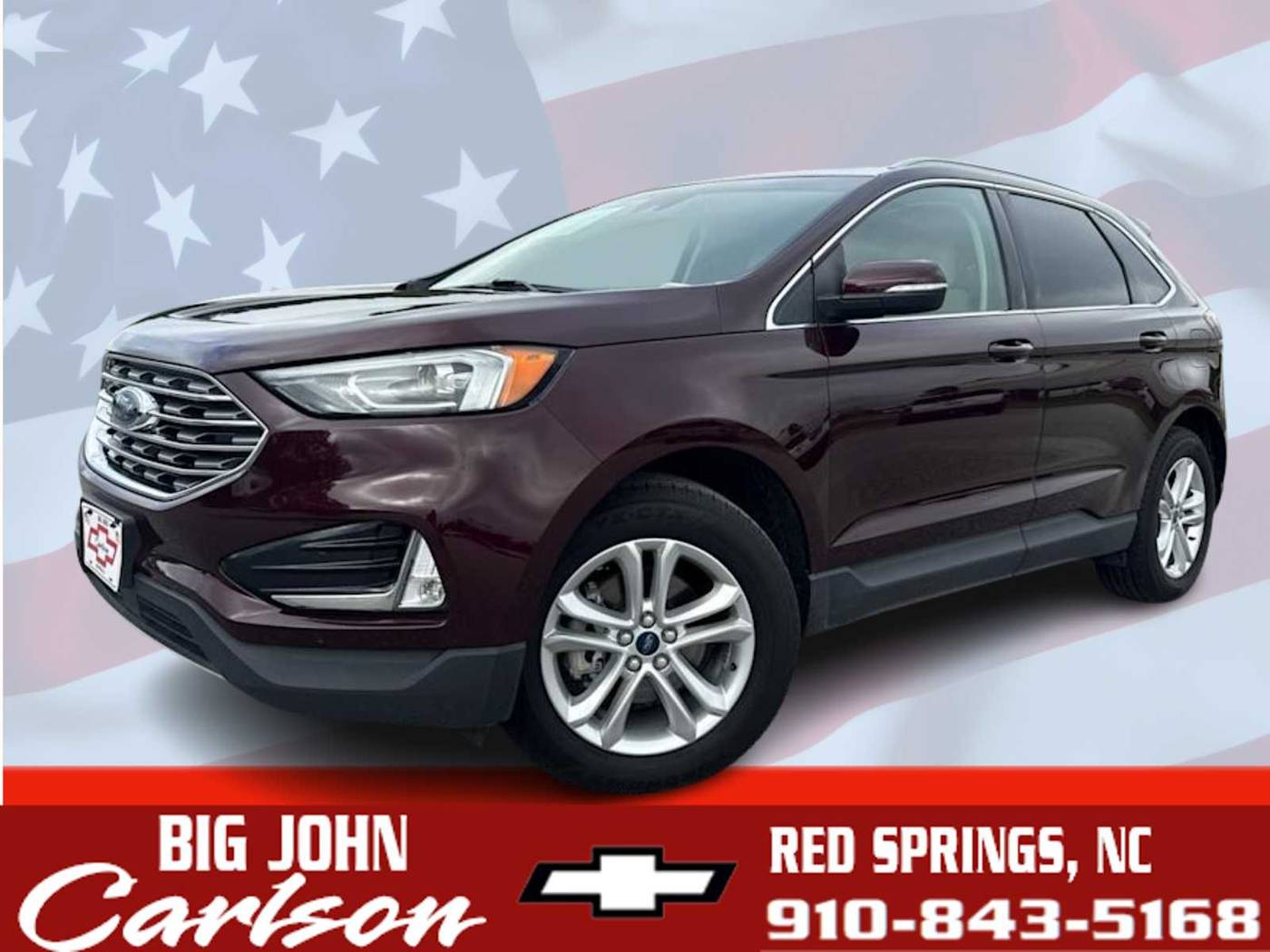 2019 Ford Edge SEL — SUV — 74,080 mi — Red Springs, NC