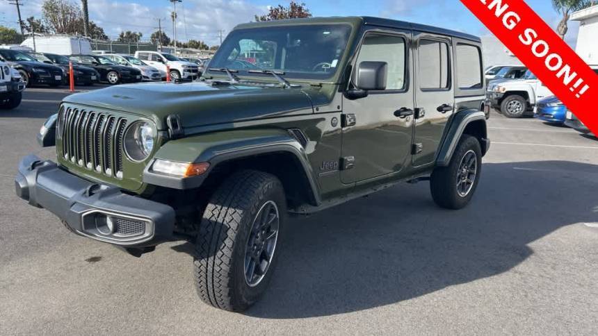 2021 Jeep Wrangler 80th Anniversary — SUV — 35,730 mi — Costa Mesa, CA