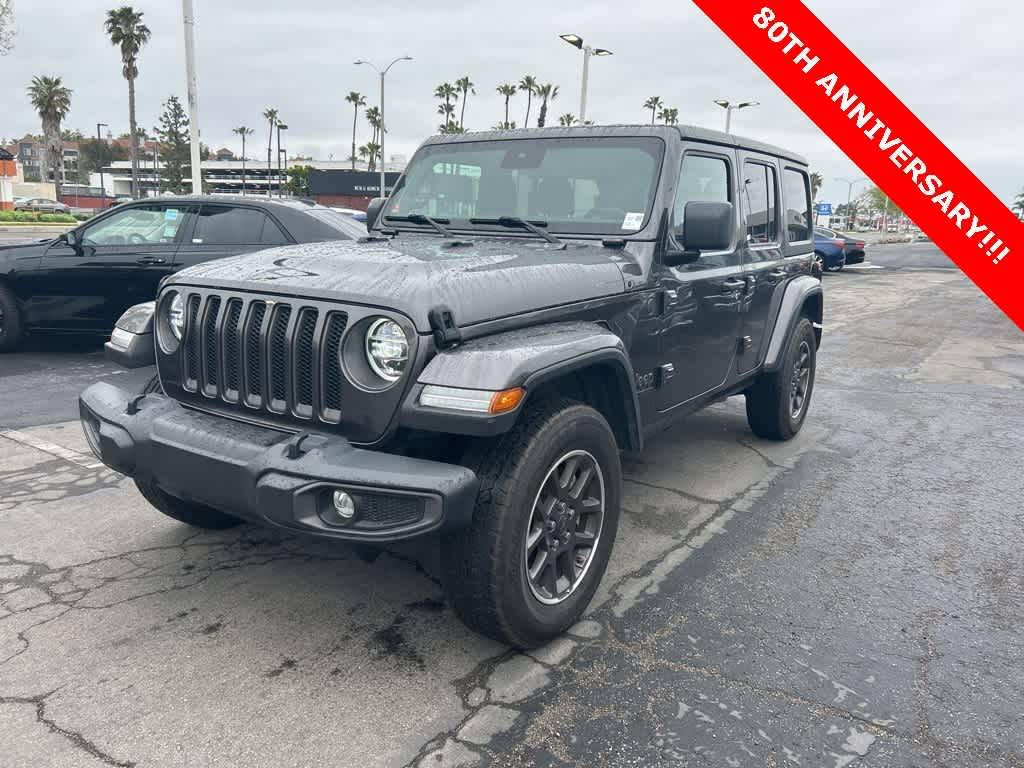 2021 Jeep Wrangler 80th Anniversary — SUV — 49,478 mi — Costa Mesa, CA