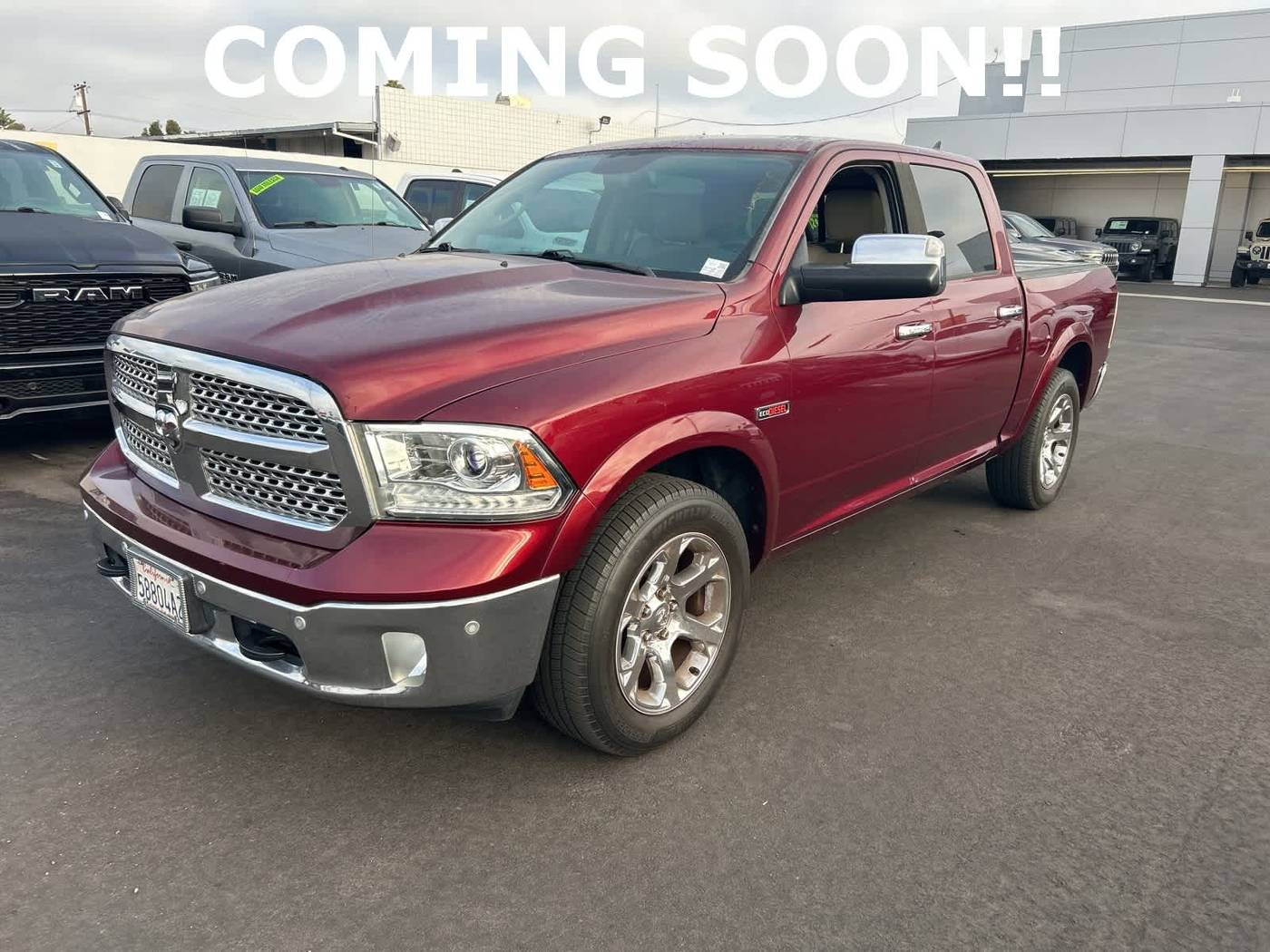 2016 Ram 1500 Laramie — Pickup Truck — 85,714 mi — Costa Mesa, CA