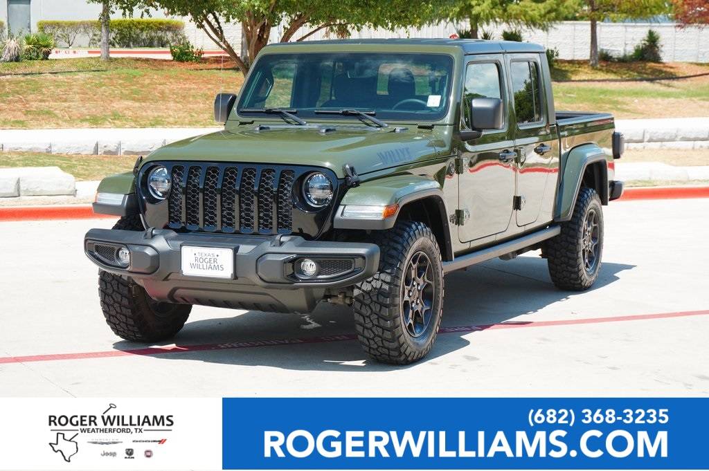 2023 Jeep Gladiator Willys — Pickup Truck — 21,186 mi — Weatherford, TX