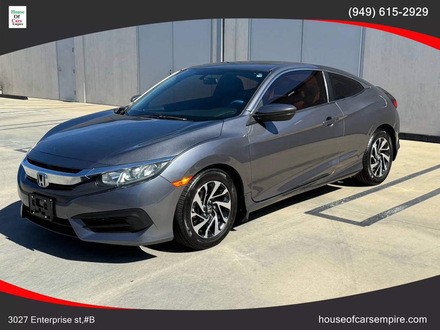 2016 Honda Civic LX-P — Coupe — 117,103 mi — Costa Mesa, CA