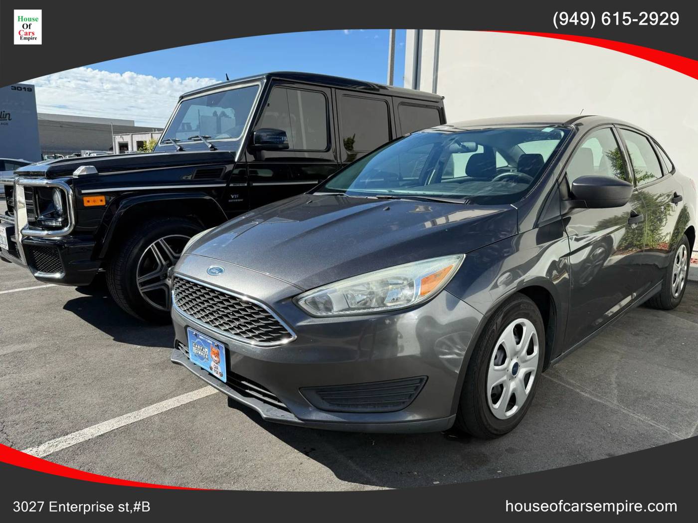 2016 Ford Focus S — Sedan — 80,859 mi — Costa Mesa, CA
