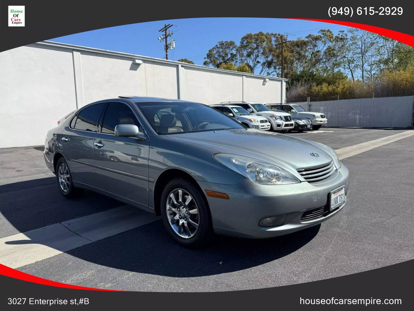 2002 Lexus ES ES 300 — Sedan — 171,506 mi — Costa Mesa, CA