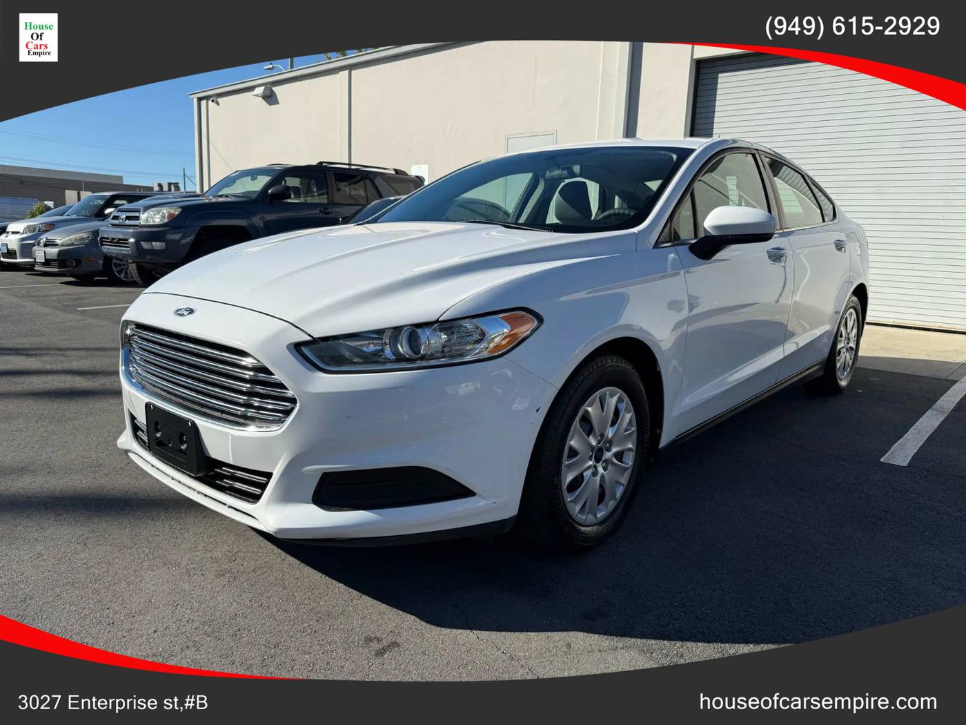 2014 Ford Fusion S — Sedan — 103,496 mi — Costa Mesa, CA