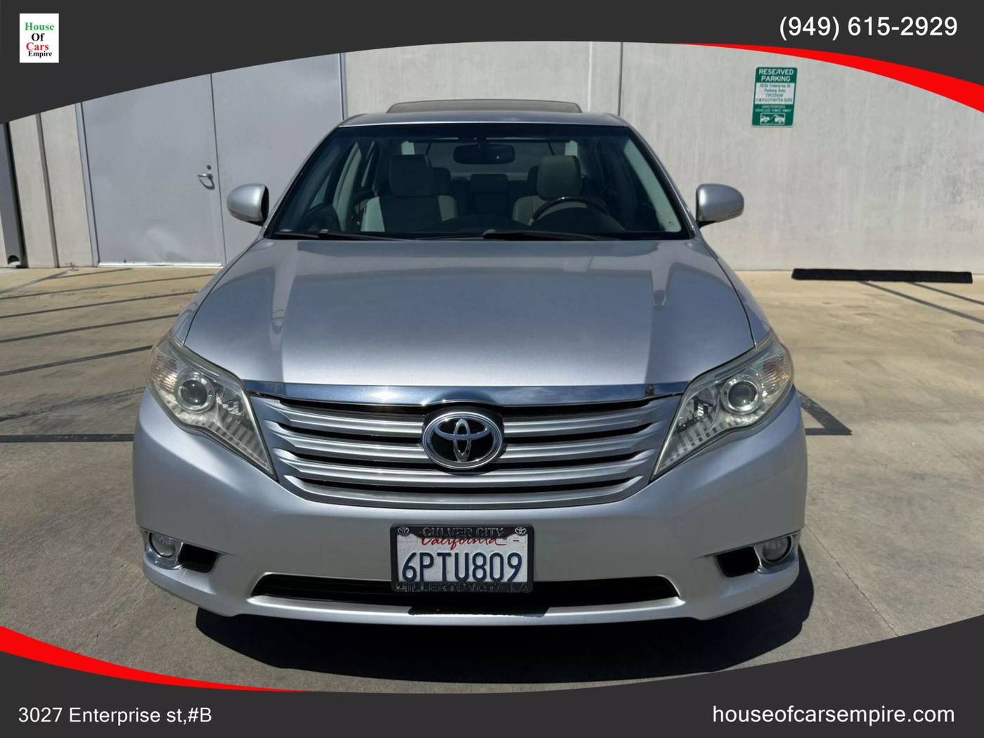 2011 Toyota Avalon Limited — Sedan — 75,610 mi — Costa Mesa, CA