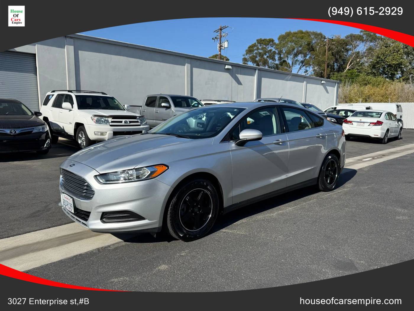 2014 Ford Fusion S — Sedan — 117,345 mi — Costa Mesa, CA