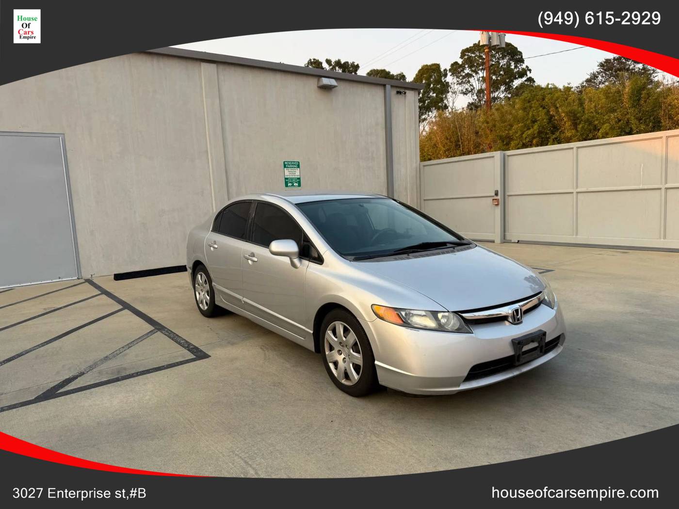 2008 Honda Civic LX — Sedan — 92,675 mi — Costa Mesa, CA