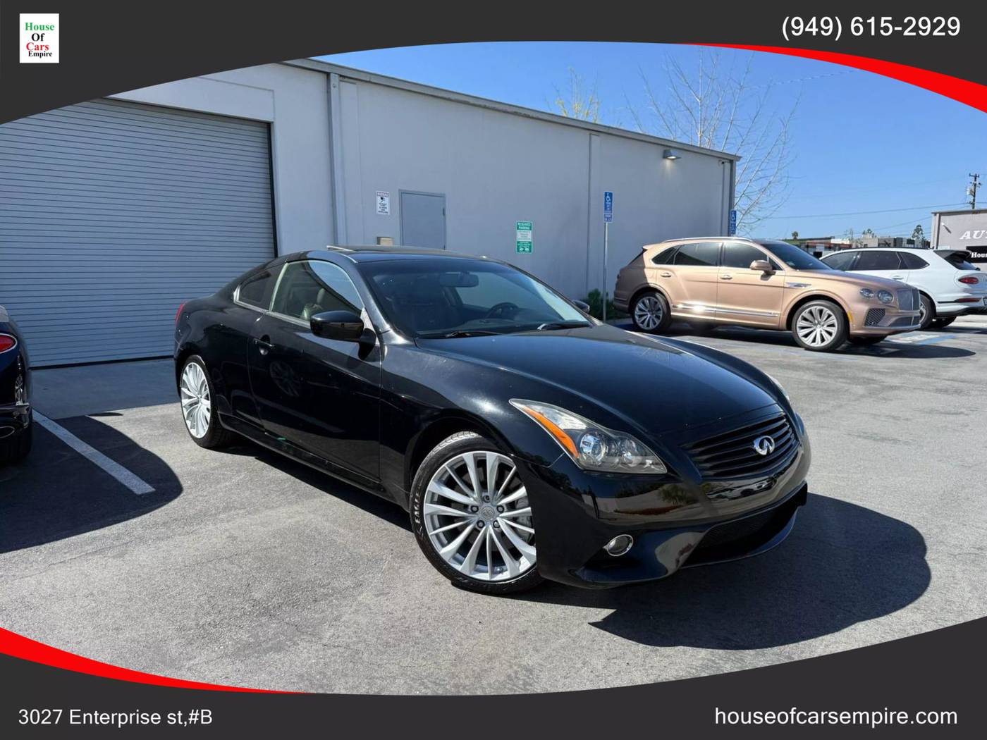 2013 INFINITI G G37 — Coupe — 104,496 mi — Costa Mesa, CA