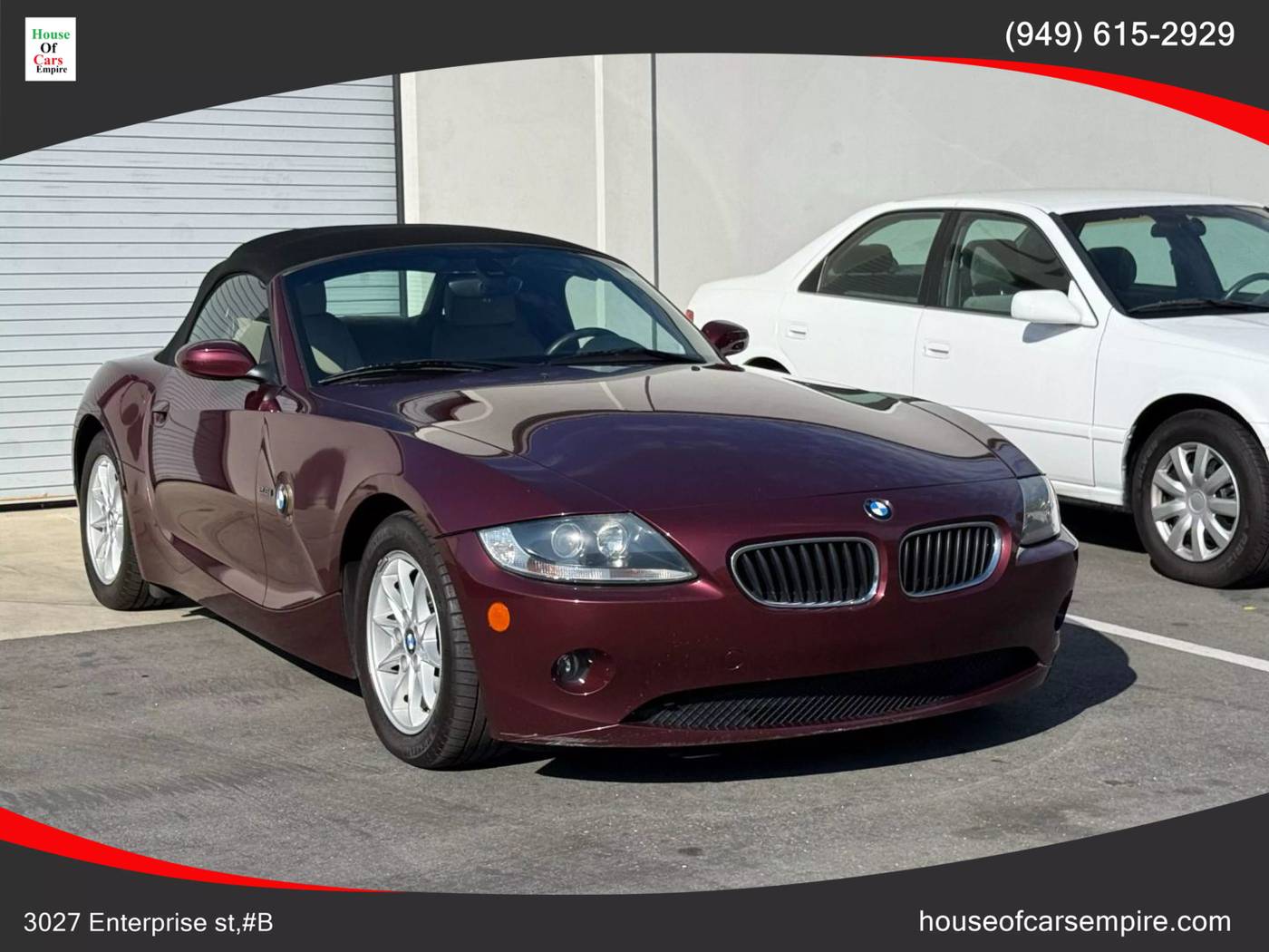 2005 BMW Z4 2.5i — Convertible — 75,490 mi — Costa Mesa, CA