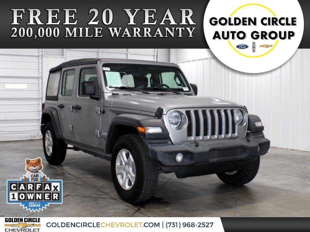 2021 Jeep Wrangler Sport — SUV — 63,292 mi — Lexington, TN