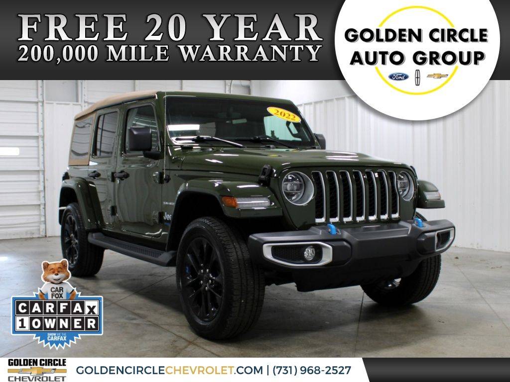 2022 Jeep Wrangler Sahara 4xe — SUV — 12,318 mi — Lexington, TN