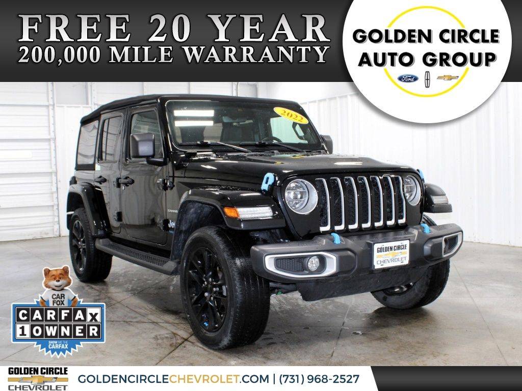 2022 Jeep Wrangler Sahara 4xe — SUV — 41,880 mi — Lexington, TN