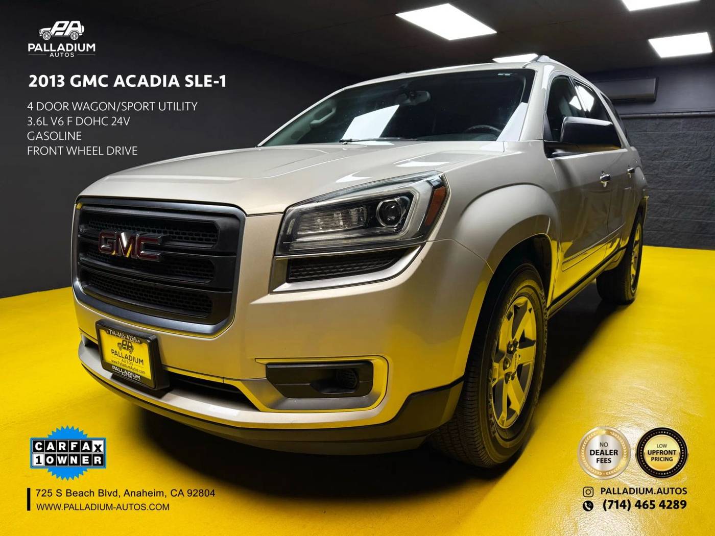 2013 GMC Acadia SLE — SUV — 89,028 mi — S Anaheim, CA