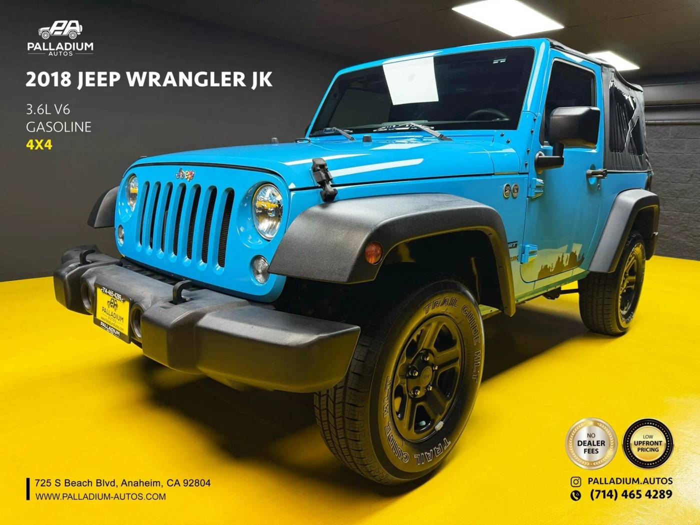 2018 Jeep Wrangler Sport