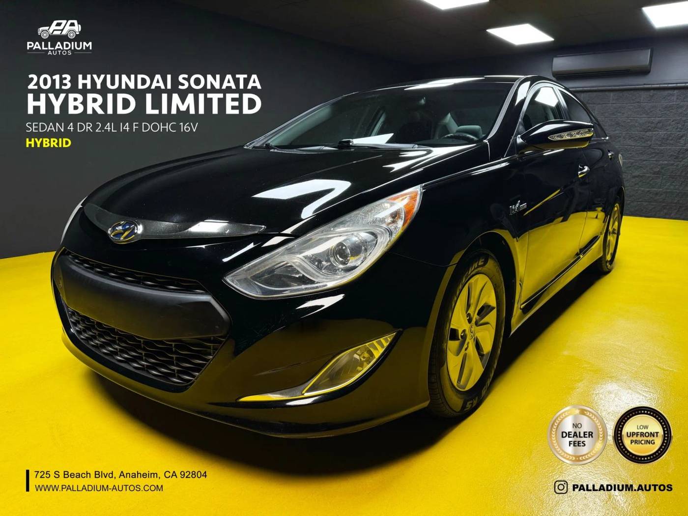 2013 Hyundai Sonata Hybrid Base — Sedan — 142,927 mi — S Anaheim, CA