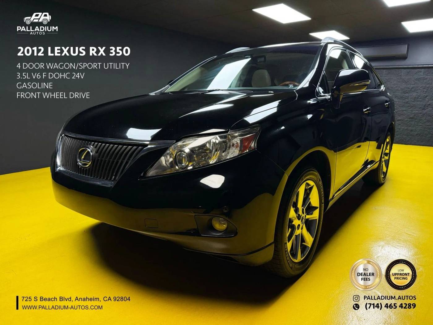 2012 Lexus RX RX 350 — SUV — 113,754 mi — S Anaheim, CA