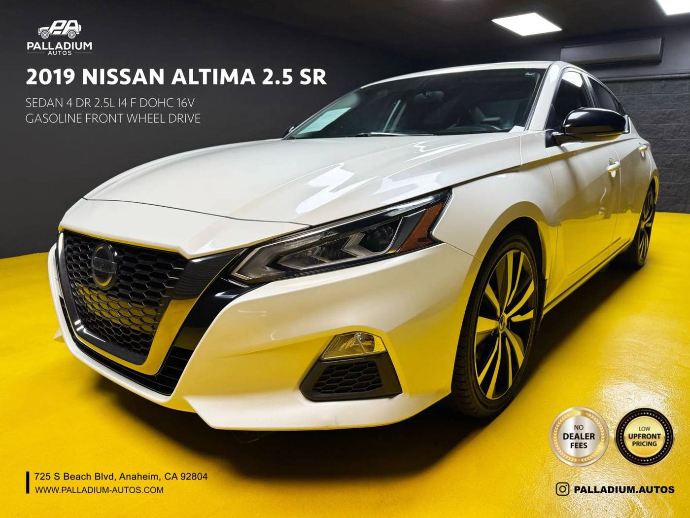2019 Nissan Altima SR — Sedan — 70,957 mi — S Anaheim, CA