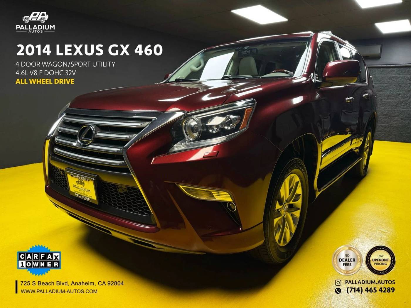 2014 Lexus GX GX 460 — SUV — 120,383 mi — S Anaheim, CA