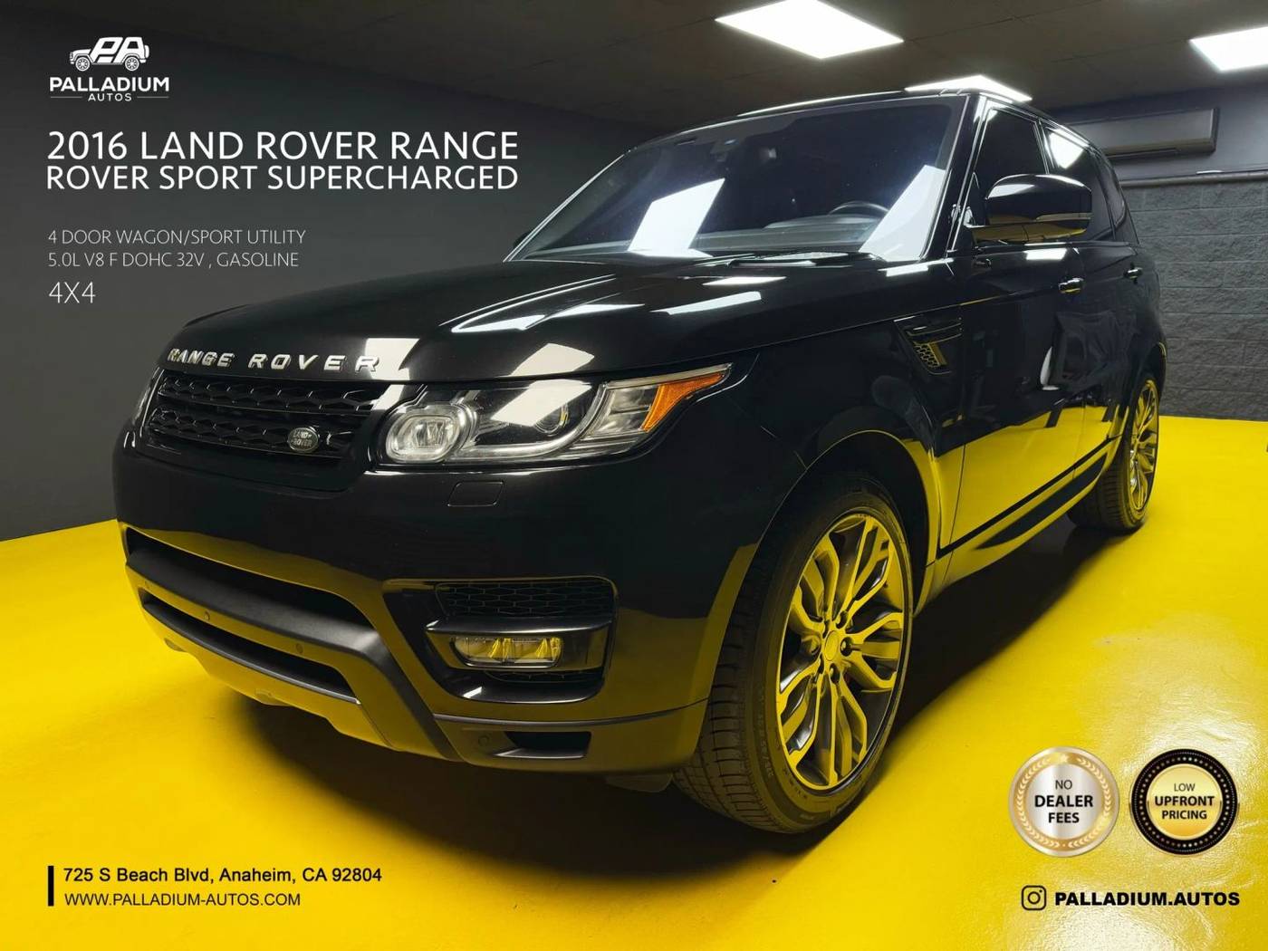2016 Land Rover Range Rover Sport Standard — SUV — 81,800 mi — S Anaheim, CA