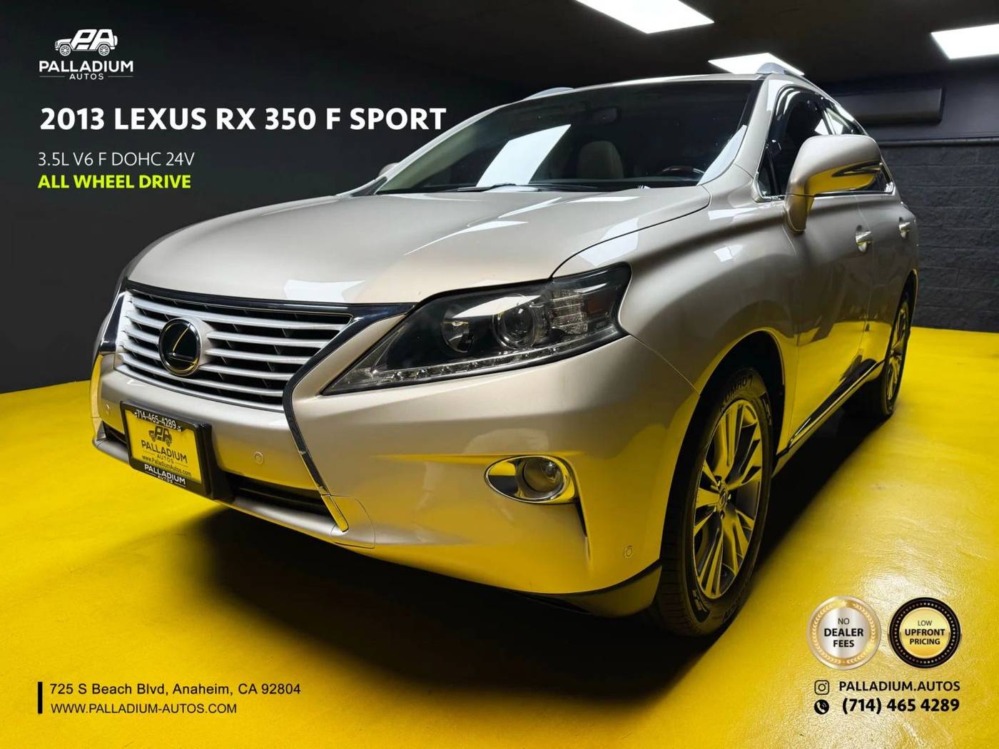 2013 Lexus RX RX 350 — SUV — 96,621 mi — S Anaheim, CA