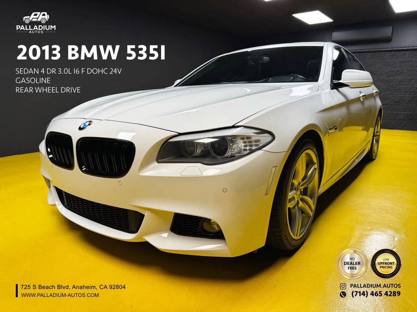 2013 BMW 5 Series 535i — Sedan — 85,174 mi — S Anaheim, CA