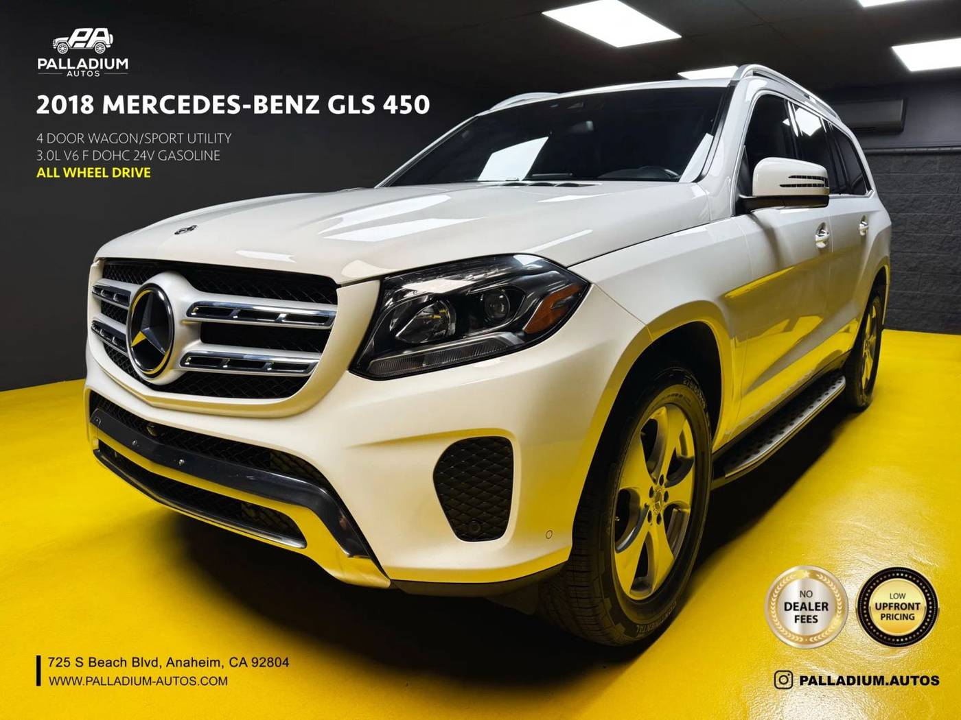 2018 Mercedes-Benz GLS GLS 450 — SUV — 95,798 mi — S Anaheim, CA