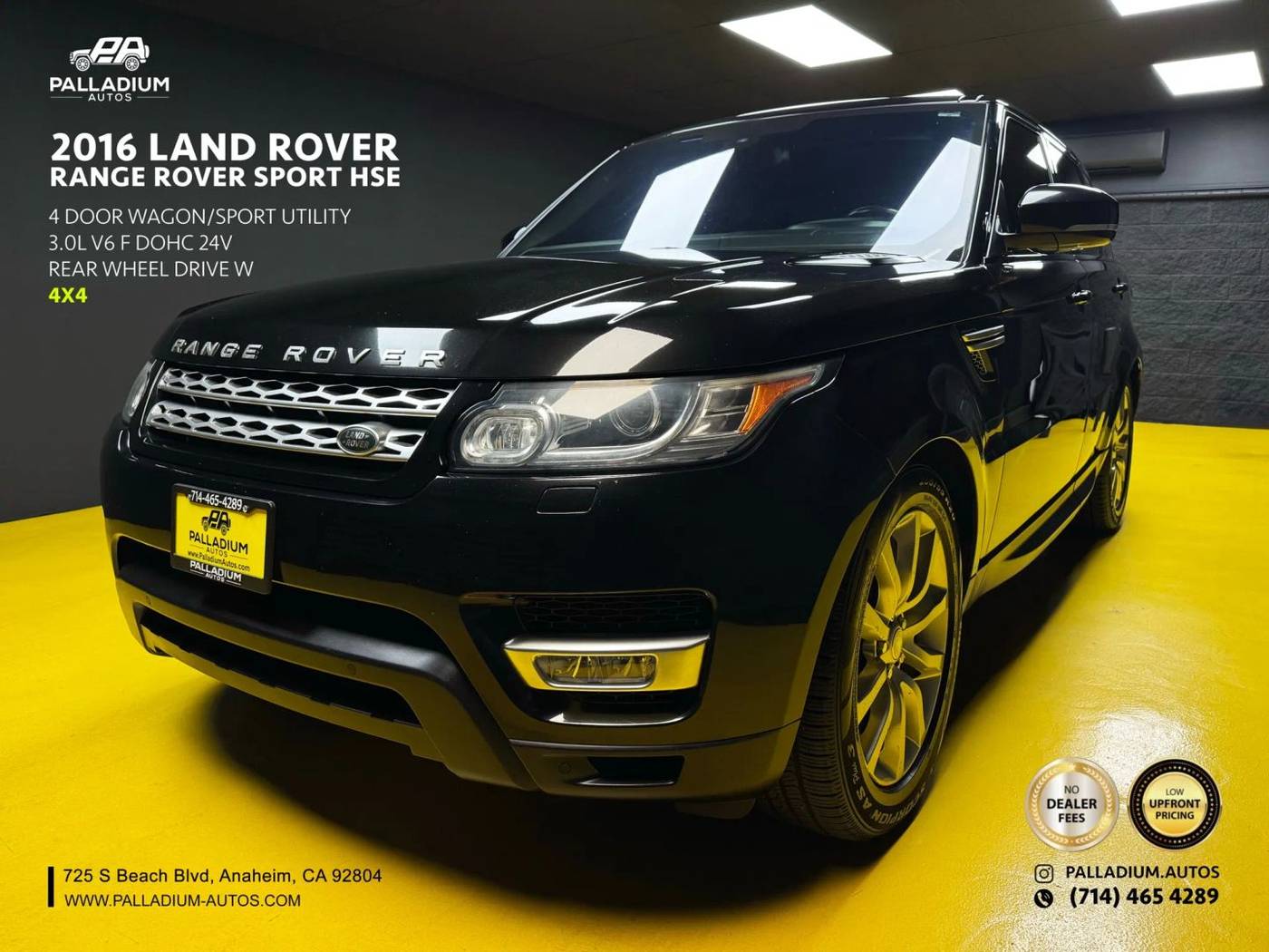 2016 Land Rover Range Rover Sport HSE — SUV — 122,873 mi — S Anaheim, CA