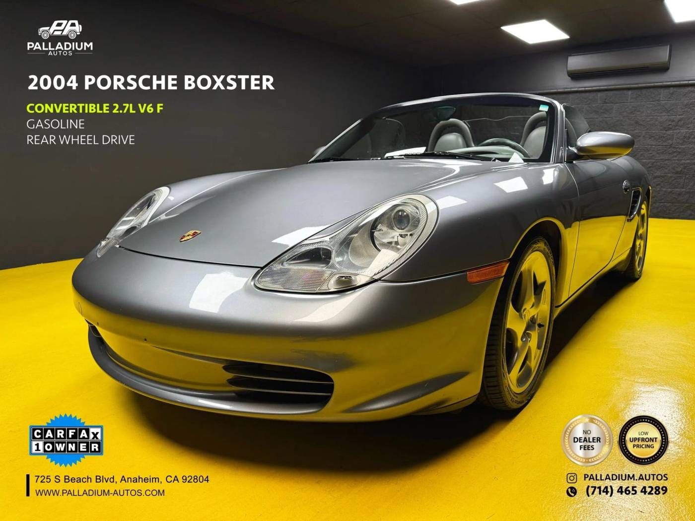 2004 Porsche Boxster Standard — Convertible — 80,651 mi — S Anaheim, CA