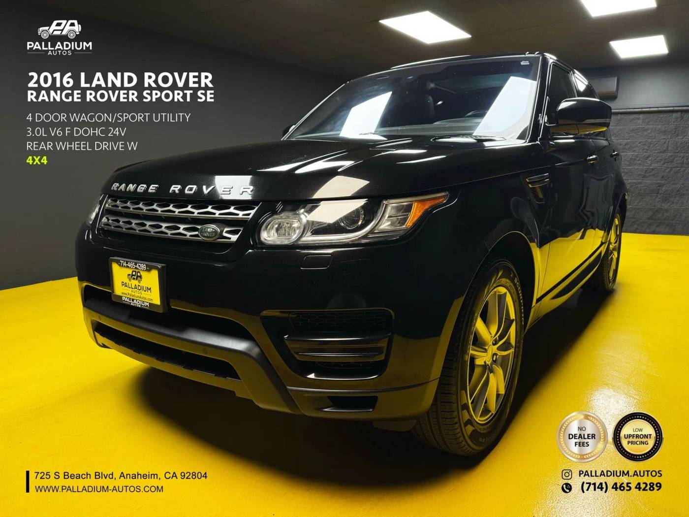 2016 Land Rover Range Rover Sport SE — SUV — 88,166 mi — S Anaheim, CA