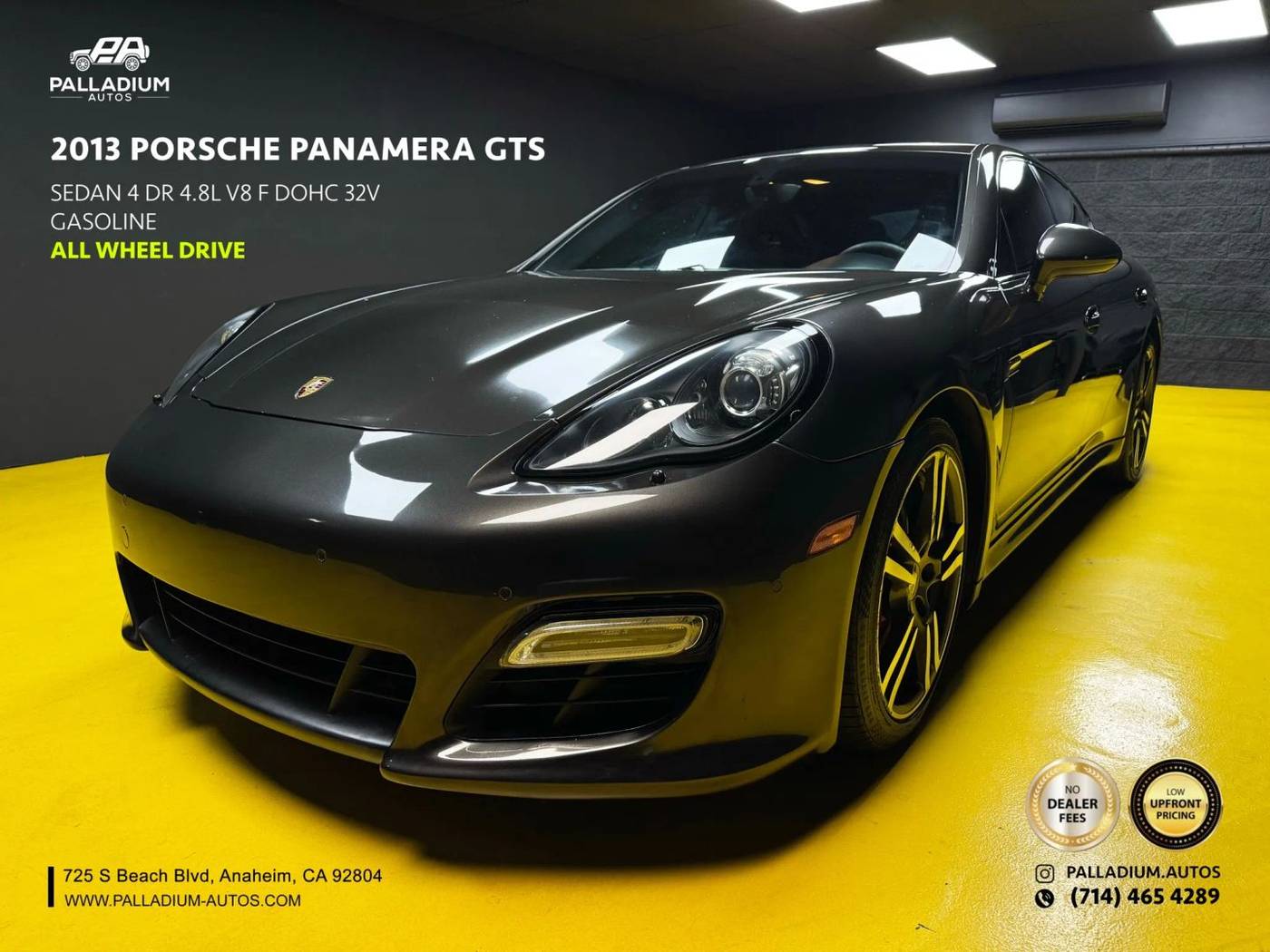 2013 Porsche Panamera GTS — Sedan — 115,534 mi — S Anaheim, CA